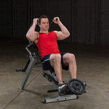 Load image into Gallery viewer, Body-Solid Semi-Recumbent Ab Bench Abdominal Trainer - The Home Fitness Corp