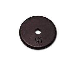 Load image into Gallery viewer, Cast Iron Standard Plates 1.25lb., 2.5lb., 5lb., 7.5lb., 10lb., 12.5lb., 20lb., 25lb. and 50lb. - The Home Fitness Corp