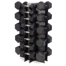 Load image into Gallery viewer, Hampton 5-50 lb. Urethane DuraBell Dumbbell Set 20 Weight Set - The Home Fitness Corp