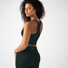Load image into Gallery viewer, YITTY Active Women's UltraLuxe Built-in Bra Tank Top, Athleisure, 4-Way-Stretch, Everpine
