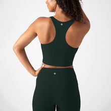 Load image into Gallery viewer, YITTY Active Women's UltraLuxe Built-in Bra Tank Top, Athleisure, 4-Way-Stretch, Everpine
