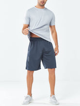 Load image into Gallery viewer, NORTHYARD Men's 10" Athletic Shorts – Quick-Dry Mesh Gym &amp; Basketball Training Shorts in Cool Grey
