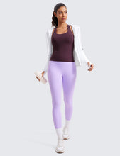Load image into Gallery viewer, CRZ YOGA Butterluxe Racerback Workout Tank Tops for Women Sleeveless Camisole Gym Athletic Yoga Shirts Deep Purple
