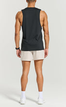 Load image into Gallery viewer, Project Titan Men's Drop Arm Tank Top – Cut Off Sleeveless Gym Shirt for Weightlifting &amp; Bodybuilding in Black
