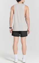 Load image into Gallery viewer, Project Titan Men's Drop Arm Tank Top – Cut Off Sleeveless Gym Shirt for Weightlifting &amp; Bodybuilding in Unbleached Linen
