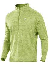 Load image into Gallery viewer, NORTHYARD Men's Short Sleeve Workout Gym Shirt – Quick Dry Athletic T-Shirt | Light Green Heather
