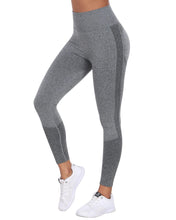 Load image into Gallery viewer, NORMOV Seamless Workout Butt Lifting Leggings - Booty Scrunch Gym Leggings for Women(AB Grey,S)
