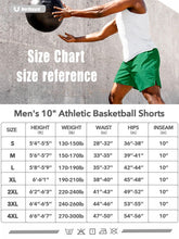 Load image into Gallery viewer, NORTHYARD Men's 10" Athletic Shorts – Quick-Dry Gym &amp; Basketball Training Shorts in Green
