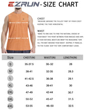 Load image into Gallery viewer, EZRUN Men's Quick Dry Muscle Tank Top – Sleeveless Gym &amp; Athletic Workout Shirt | Orange
