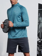 Load image into Gallery viewer, NORTHYARD Men's Short Sleeve Workout Gym Shirt – Quick Dry Athletic T-Shirt | Coral Heather
