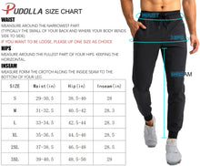 Load image into Gallery viewer, Pudolla Men's Lightweight Tapered Jogger Pants with Zip Pockets – Quick-Dry Athletic Running Joggers in Wine
