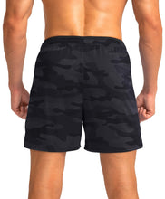 Load image into Gallery viewer, G Gradual Men's 5" Running Shorts with Zip Pockets – Quick-Dry Gym &amp; Athletic Workout Shorts in Grey Camo
