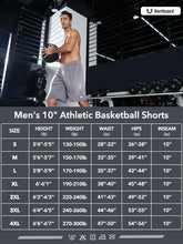 Load image into Gallery viewer, NORTHYARD Men's 10" Athletic Shorts – Quick-Dry Mesh Gym &amp; Basketball Training Shorts in Stone

