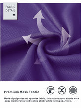 Load image into Gallery viewer, NORTHYARD Men's 10" Athletic Shorts – Quick-Dry Mesh Gym &amp; Basketball Training Shorts in Purple
