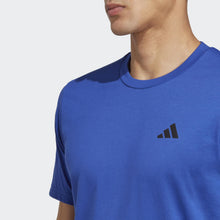 Load image into Gallery viewer, Adidas Men's Essentials Feel Ready Training T-Shirt – AEROREADY Gym Tee | Lucid Blue/Semi Lucid Blue/Black
