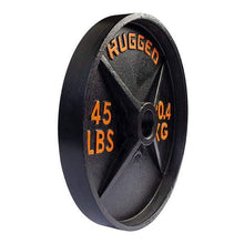 Load image into Gallery viewer, 255 lb. Rugged Deep Dish Olympic Plate Set Weight Plates - The Home Fitness Corp
