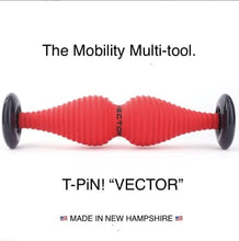 Load image into Gallery viewer, WODFitters TPin Body Roller - Patented Design for Exercise, Deep Tissue Muscle Massage, Recovery, Physical Therapy, Trigger Point Release - More effective than foam roller / muscle stick - Made in USA
