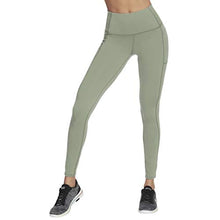 Load image into Gallery viewer, Skechers Women's GO Walk High Waisted Legging, Light Green, X-Small
