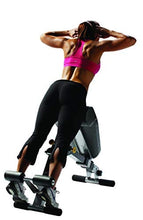 Load image into Gallery viewer, HOIST Fitness HF-4263 Dual Adjustable Ab/Back Hyper Roman Chair Exercise Bench - Platinum
