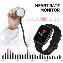 Load image into Gallery viewer, Fitness Tracker Blood Pressure Heart Rate Monitor Blood Oxygen Activity Tracker Pedometer Big Fitness Tracker Sleep Monitor Smart Watches for Women Men
