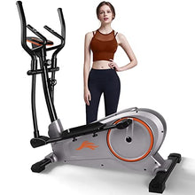 Load image into Gallery viewer, STAR POWER Elliptical Exercise Machine for Home Use, Magnetic Elliptical Cross Trainer with LCD Monitor, Elliptical Training Machines with 16Levels Resistance, 330lbs Capacity
