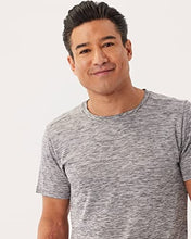 Load image into Gallery viewer, Men's Quick Dry Fit Dri-Fit Short Sleeve Active Wear Training Athletic Essentials Crew T-Shirt Fitness Gym Wicking Tee Workout Casual Sports Running Tennis Exercise Undershirt Top - 5 Pack,Set 5-S
