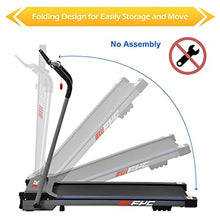 Load image into Gallery viewer, FYC Folding Treadmill for Home - Free Installation Slim Compact Running Machine Portable Electric Treadmill Foldable Treadmill Workout Exercise for Small Apartment Home Gym Fitness Jogging Walking
