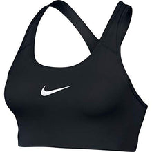 Load image into Gallery viewer, Women's Nike Swoosh Sports Bra, Sports Bra for Women with Compression &amp; Medium Support, Black/White, XL
