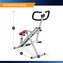 Load image into Gallery viewer, Marcy Squat Rider Machine for Glutes and Quads Workout XJ-6334, Silver &amp; Black
