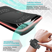 Load image into Gallery viewer, 4D Vibration Plate with Triple Motors with Bluetooth Speakers - The Home Fitness Corp
