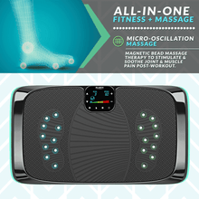 Load image into Gallery viewer, 4D Vibration Plate with Triple Motors with Bluetooth Speakers - The Home Fitness Corp
