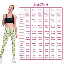 Load image into Gallery viewer, visesunny High Waist Yoga Pants with Pockets Simple Style Sunflower Bee Soft Tummy Control Workout Leggings
