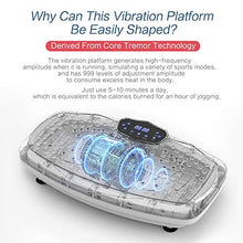 Load image into Gallery viewer, NIMTO Vibration Plate Exercise Machine Whole Body Workout Vibration Fitness Platform for Home Fitness &amp; Weight Loss + Remote + Loop Resistance Bands, 999 Levels
