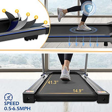 Load image into Gallery viewer, FYC Folding Treadmill for Home - Free Installation Slim Compact Running Machine Portable Electric Treadmill Foldable Treadmill Workout Exercise for Small Apartment Home Gym Fitness Jogging Walking
