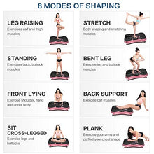 Load image into Gallery viewer, NIMTO Vibration Plate Exercise Machine Whole Body Workout Vibration Fitness Platform for Home Fitness &amp; Weight Loss + Remote + Loop Resistance Bands, 999 Levels
