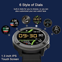 Load image into Gallery viewer, IOWODO X5 Fitness Tracker for Men Health and Fitness Smartwatch with Heart Rate &amp; Sleep Monitor Waterproof Activity Tracker Smart Watch Tracking Steps, Calories, Distance for Android &amp; iOS (2 Bands)
