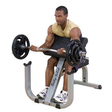 Load image into Gallery viewer, Body-Solid Preacher Curl Bench Seated Muscle Trainer - The Home Fitness Corp
