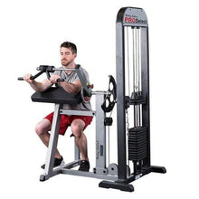 Load image into Gallery viewer, Body-Solid Pro Select Bicep Tricep Machine 310lb. Stack Muscle Trainer - The Home Fitness Corp
