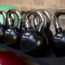 Load image into Gallery viewer, Premium Kettlebell Sets with Chrome Handles 5-80 Pounds - The Home Fitness Corp

