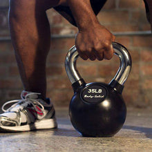 Load image into Gallery viewer, Premium Kettlebell Sets with Chrome Handles 5-80 Pounds - The Home Fitness Corp
